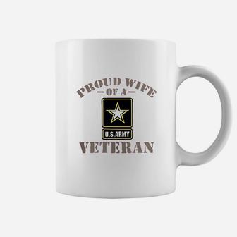 Proud Wife Of A Us Army Coffee Mug - Seseable