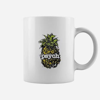 Psych Vintage Pineapple T-Shirt Coffee Mug - Seseable