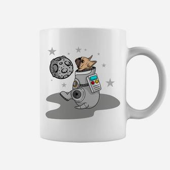 Pug Dog Astronaut Puppy Cartoon Pet Animal Gift Coffee Mug - Seseable