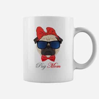 Pug Mom Dog Lovers Funny Gift Coffee Mug - Seseable