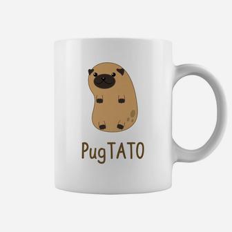 Pugtato Funny Dog Pug Potato Apparel Christmas Gift Coffee Mug - Seseable