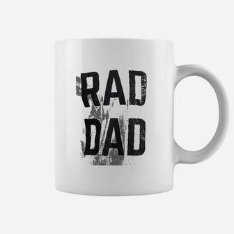 Rad Dad Funny Cool Dad Joke Humor Daddy Fathers Day Grandpa Fathers Coffee Mug - Seseable