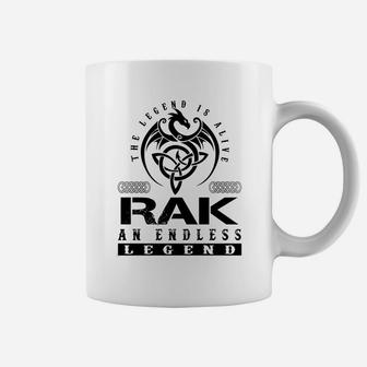 Rak Shirts - Legend Alive Rak Name Shirts Coffee Mug - Seseable