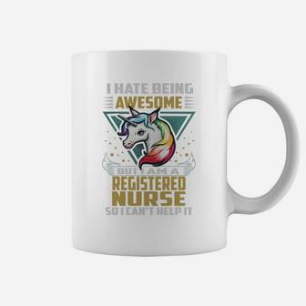 Registered Nurse Job Unicorn, funny nursing gifts Coffee Mug - Seseable