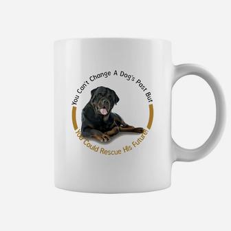 Rescue A Rottweilers Future Dog Lovers Coffee Mug - Seseable