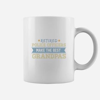 Retired Police Officer Make The Best Grandpas Coffee Mug - Seseable
