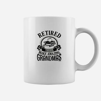 Retirement Grandma Gift Retired Teacher Coffee Mug - Seseable