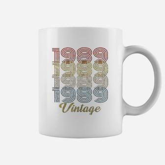 Retro Birthday 1989 Vintage Coffee Mug - Seseable