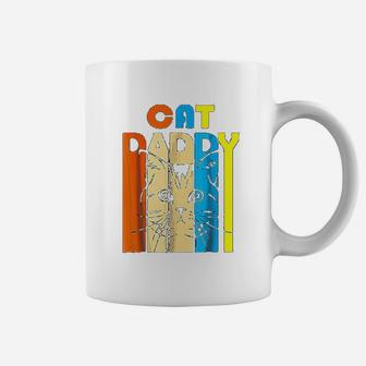Retro Vintage Daddy Cat Coffee Mug | Seseable CA