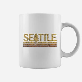 Retro Vintage Seattle Washington Coffee Mug - Seseable