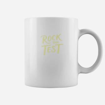 Rock The Tes School Professor Funny Teacher Joke Coffee Mug - Seseable