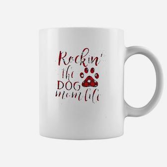 Rockin The Dog Mom Lifes Coffee Mug - Seseable