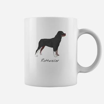 Rottweiler Fun Dogs Coffee Mug - Seseable