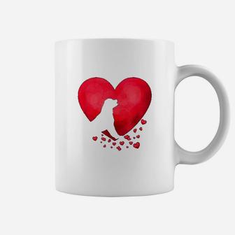 Rottweiler Heart Valentine Day Pet Puppy Dog Lover Coffee Mug - Seseable