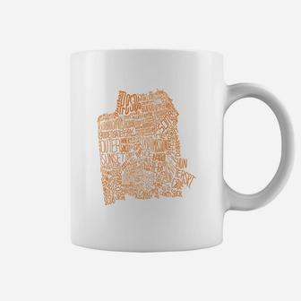 San Francisco Neighborhoods Coffee Mug - Seseable