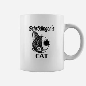 Schrödingers Katze Tassen, Witziges Quantenphysik-Design - Seseable