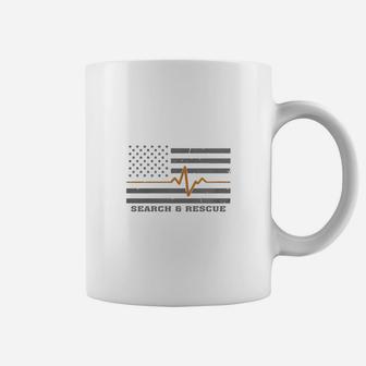 Search And Rescue Heartbeat Coffee Mug - Seseable