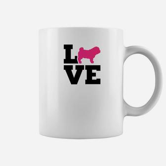 Shar Pei Dog Mom Puppy Love Premium Coffee Mug - Seseable