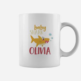 Shark Family Baby Name Coffee Mug - Seseable