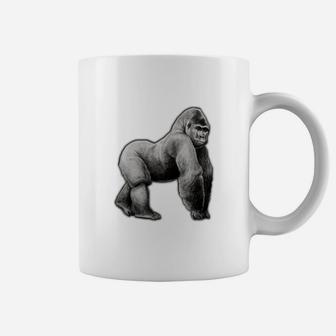 Silver Back Gorilla Coffee Mug - Seseable
