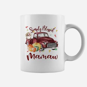 Simply Blessed Mamaw Grandma Coffee Mug - Seseable