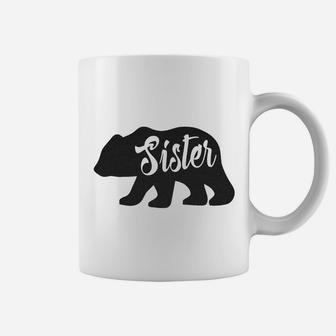 Sister Bear Cute, sister presents Coffee Mug - Seseable