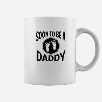 Soon To Be A Daddy New Father, best christmas gifts for dad Coffee Mug - Seseable
