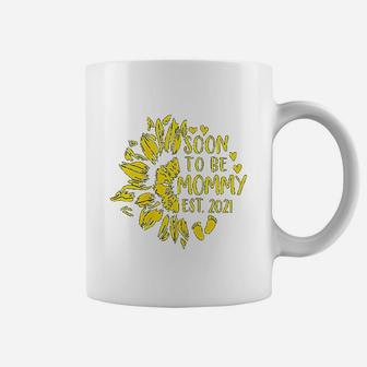 Soon To Be Mommy Est 2021 Gift Coffee Mug - Seseable