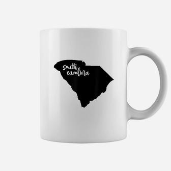 South Carolina Roots State Map Home Love Pride Gift Coffee Mug - Seseable