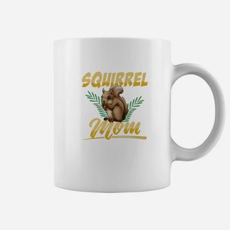 Squirrel Mom Women Lovers Awareness Apreciation Gift Coffee Mug - Seseable