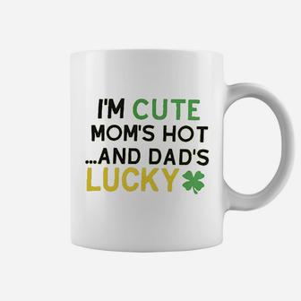 St Patricks Day Onesie Outfit Dads Lucky Coffee Mug - Seseable