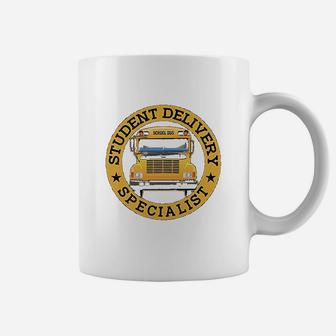 Student Delivery Specialist Funny School Bus Driver Coffee Mug - Seseable