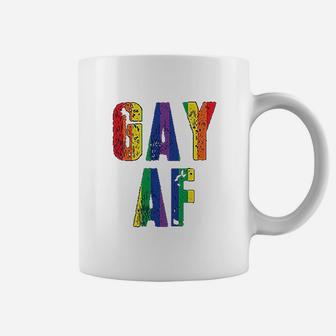 Styles Gay Af For Men Rainbow Flag Gay Pride Gifts For Him Coffee Mug - Seseable