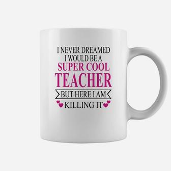 Super Cool Teacher Coffee Mug - Seseable