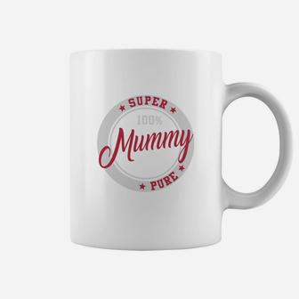 Super Mummy 100 Percent Pure Star Seal Great Family Gift Coffee Mug - Seseable