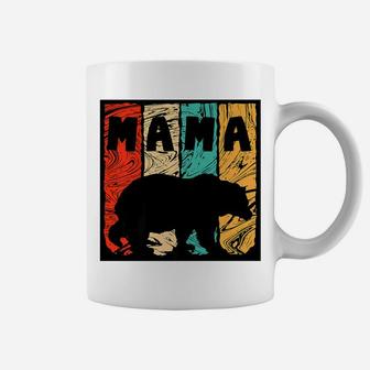 Surfer Mama Bear Wood Texture Coffee Mug - Seseable