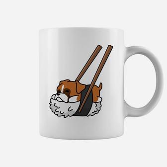 Sushi Boxer Funny Dog Coffee Mug - Seseable