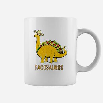 Tacosaurus Cinco De Mayo Funny Taco Dinosaur Gift Coffee Mug - Seseable
