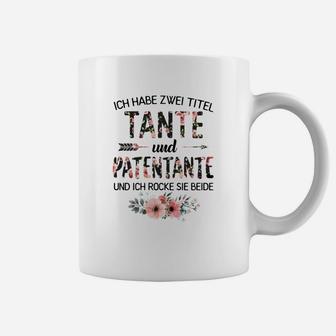 Tante & Patentante Tassen, Stolzes Tanten Design - Seseable