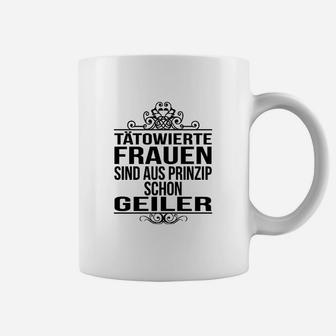 Tattoo Tätowierte Frau Geiler Tassen - Seseable