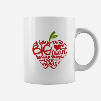 Teacher Day Appreciation Day Gift Apple Teach Learn Coffee Mug - Seseable
