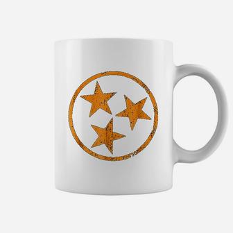 Tennessee Flag Vintage Grunge Distressed Graphic Coffee Mug - Seseable