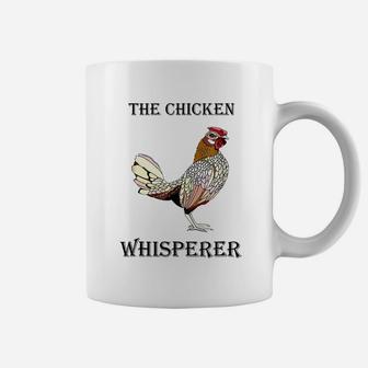 The Chicken Whisperer Funny Farmer Farming T-shirt Coffee Mug - Seseable