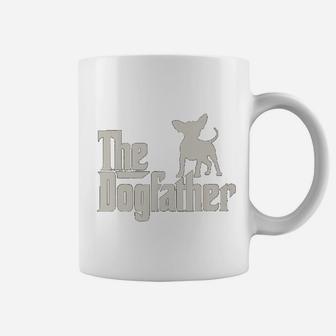 The Dogfather Chihuahua, dad birthday gifts Coffee Mug - Seseable