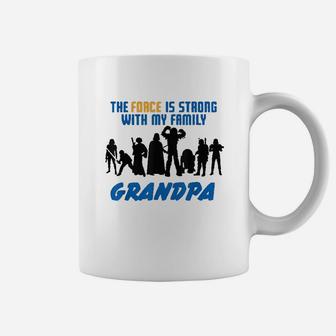 The Force Matching Family Grandpa Coffee Mug - Seseable
