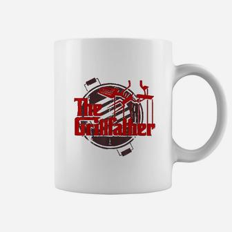 The Grillfather Funny Cool Bbq Grill Chef Gift Coffee Mug - Seseable