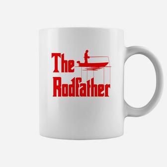 The Rodfather Funny Fishing For Fisherman Coffee Mug - Seseable