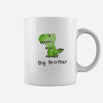 The Spunky Stork Dinosaur Big Sister Little Brother Matching Siblings Coffee Mug - Seseable
