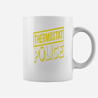 Thermostat Police Daddy Police Coffee Mug - Seseable