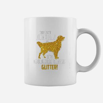 This Isnt Dog Hair It Is Golden Retriever Glitter Coffee Mug - Seseable